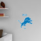 Detroit Lions:   Logo        - Officially Licensed NFL Removable     Adhesive Decal