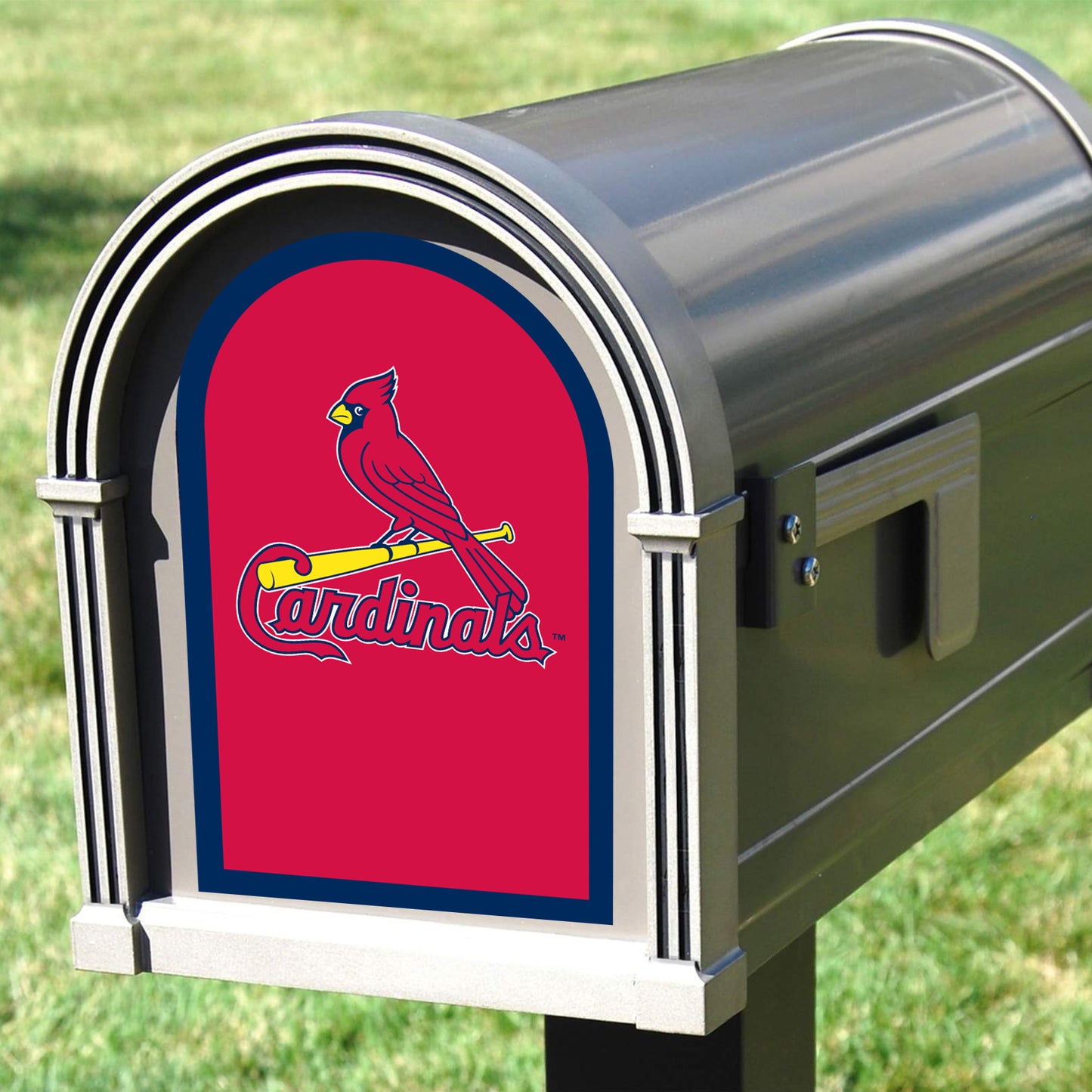St. Louis Cardinals:  Mailbox Logo        - Officially Licensed MLB    Outdoor Graphic