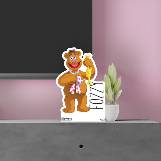 Muppets: Fozzie Bear Mini   Cardstock Cutout  - Officially Licensed Disney    Stand Out