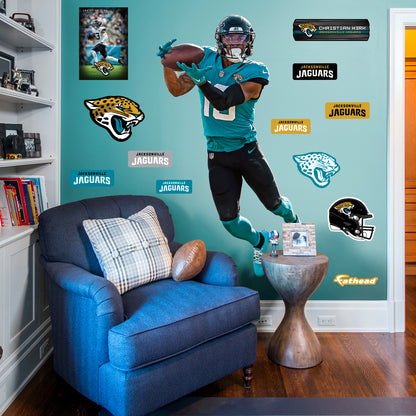 Jacksonville Jaguars: Christian Kirk         - Officially Licensed NFL Removable     Adhesive Decal