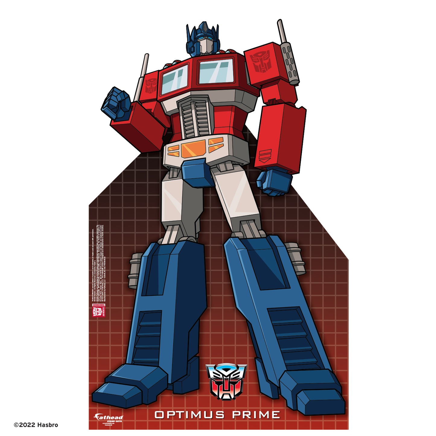 Transformers Classic: Optimus Prime Life-Size Foam Core Cutout - Offic –  Fathead