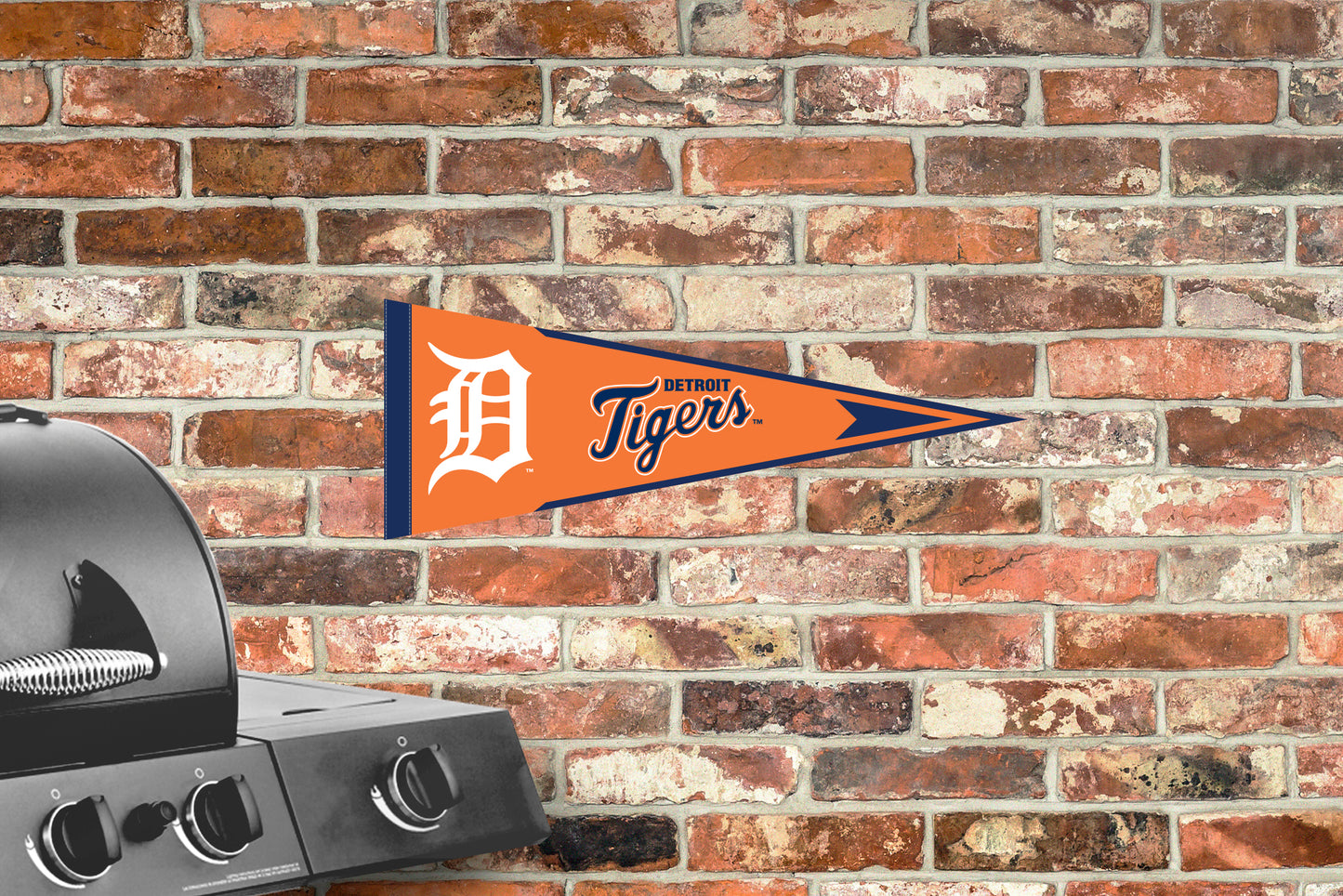 Detroit Tigers:  Pennant        - Officially Licensed MLB    Outdoor Graphic