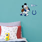 Indianapolis Colts: Mickey Mouse - Officially Licensed NFL Removable Adhesive Decal