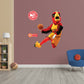 Atlanta Hawks: Harry the Hawk  Mascot        - Officially Licensed NBA Removable     Adhesive Decal