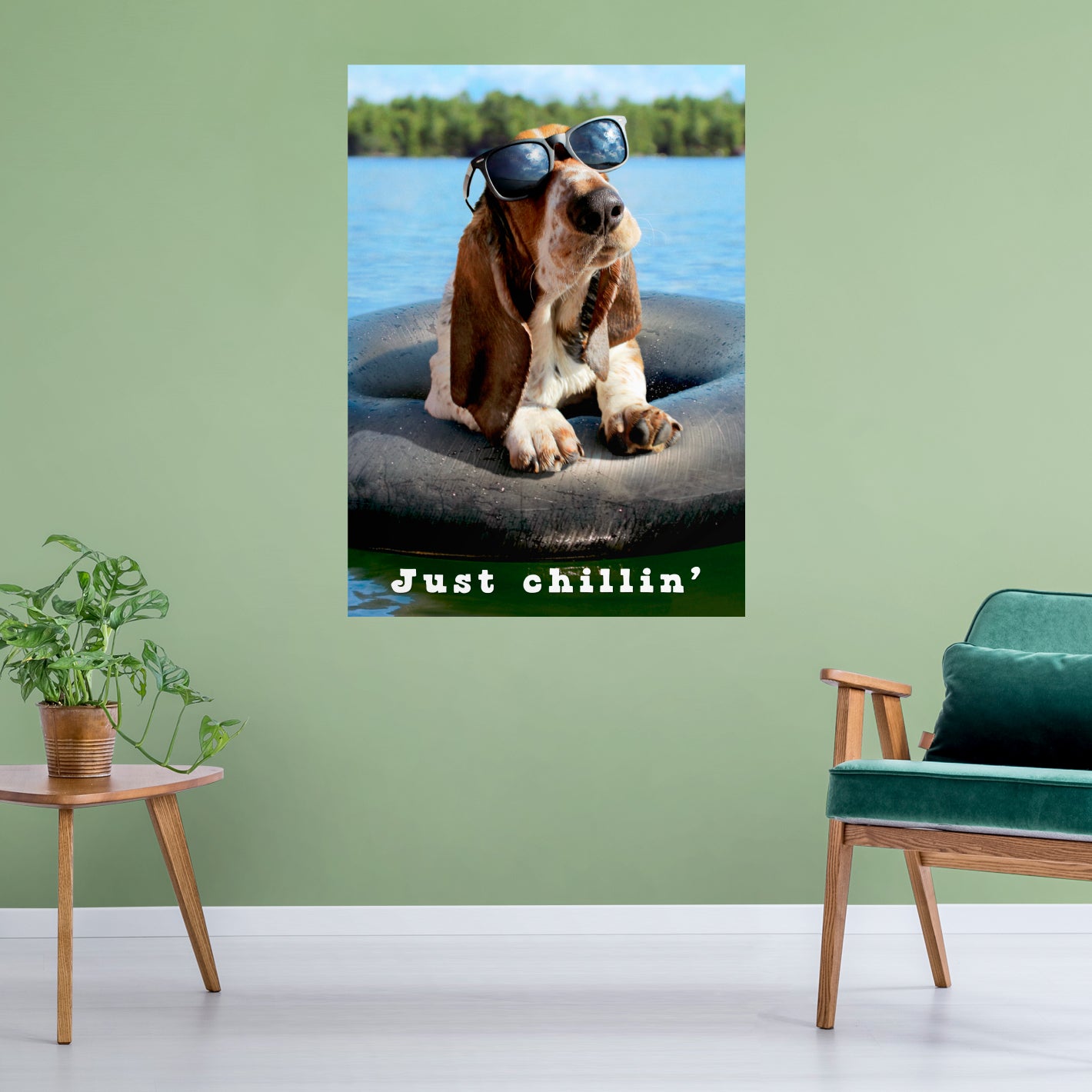 Avanti Press: Just Chillin Mural - Removable Adhesive Decal