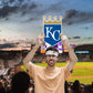 Kansas City Royals: Logo Foam Core Cutout - Officially Licensed MLB Big Head
