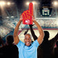 Atlanta Hawks: Foamcore Foam Finger Foam Core Cutout - Officially Licensed NBA Big Head