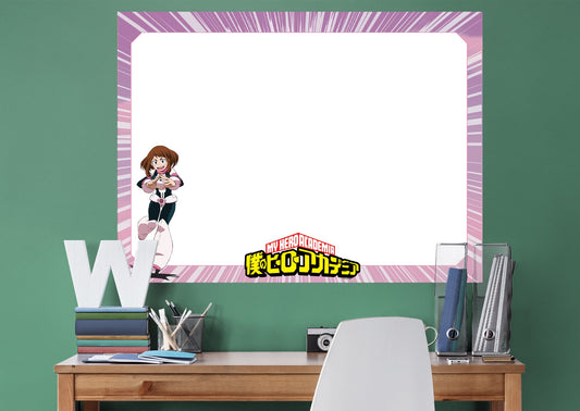 My Hero Academia: Ochaco Dry Erase        - Officially Licensed Funimation Removable     Adhesive Decal
