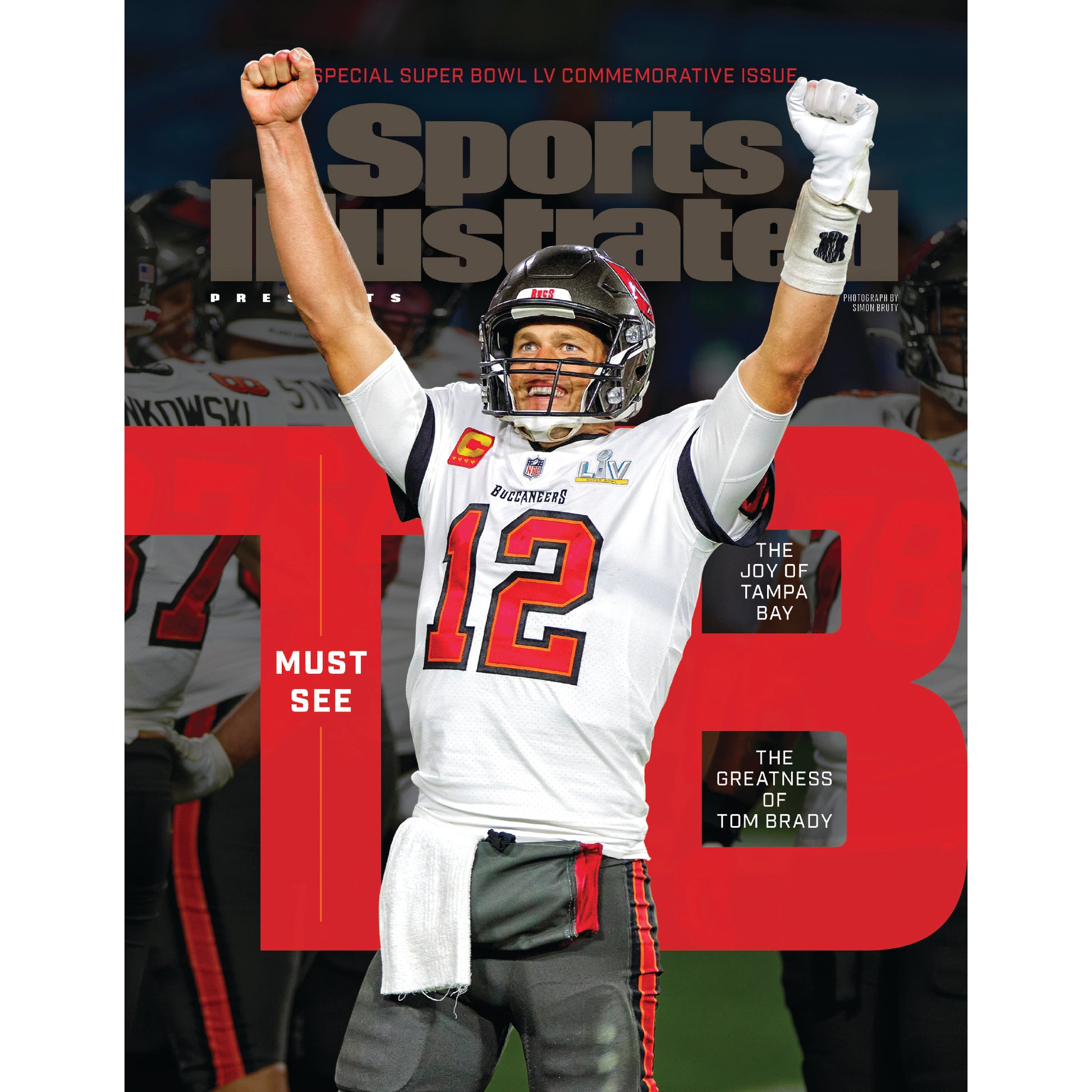 Tampa Bay Buccaneers: Tom Brady Super Bowl LV Commemorative Issue Spor –  Fathead