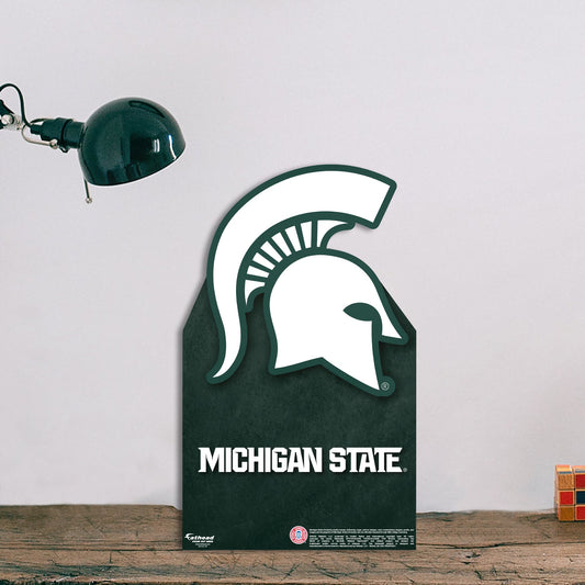 Michigan State Spartans: Mini Cardstock Cutout - Officially Licensed NCAA Stand Out