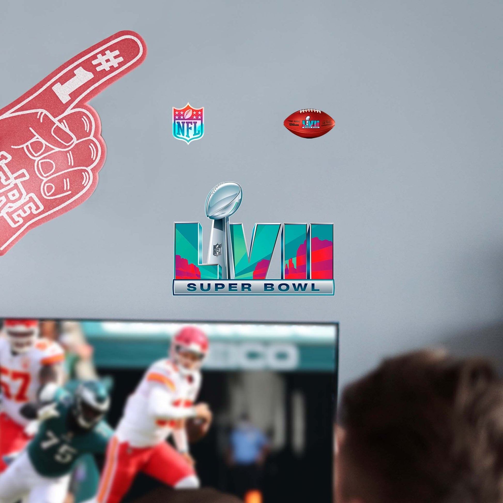 Kansas City Chiefs: Super Bowl LVII Champions Logo StandOut Mini Cards –  Fathead