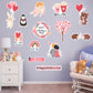 Valentine's Day: With Love Collection - Removable Adhesive Decal