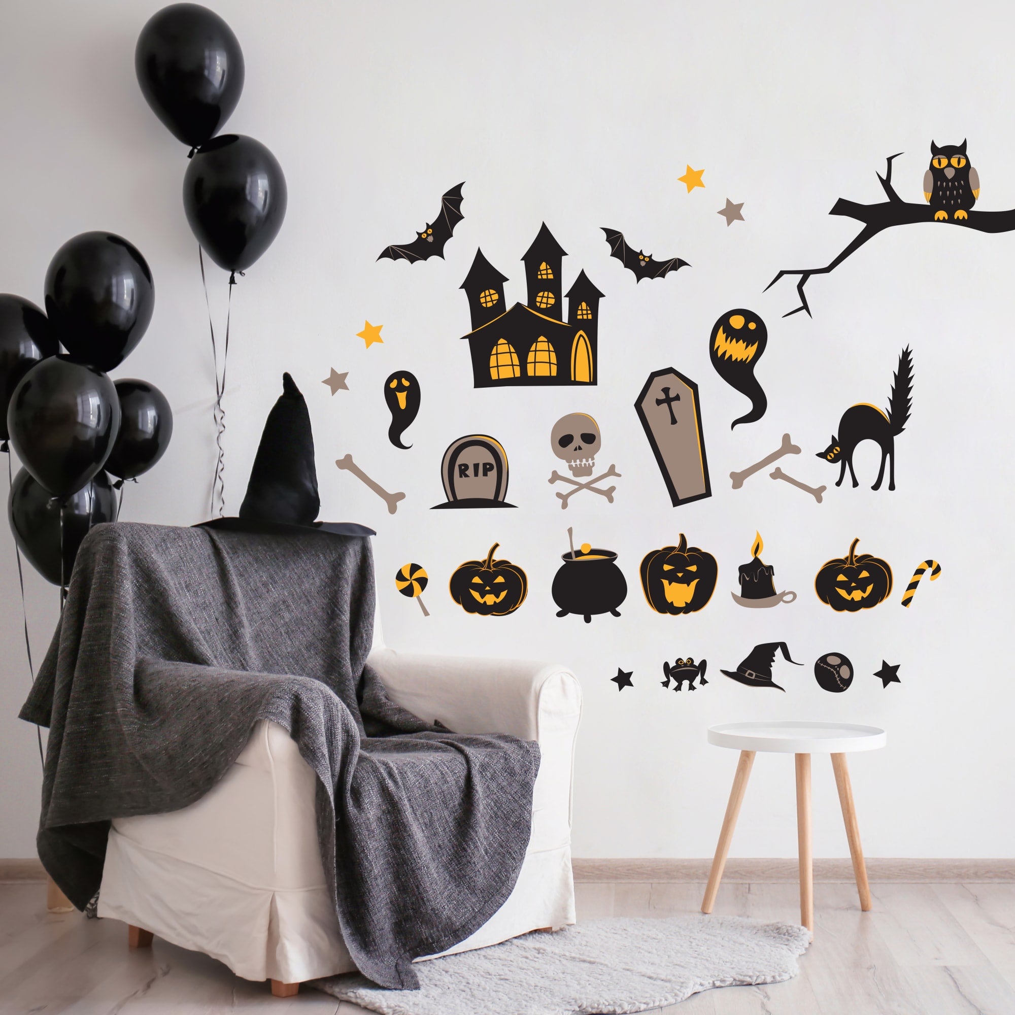 Halloween Silhouette Collection - Removable Vinyl Decal – Fathead