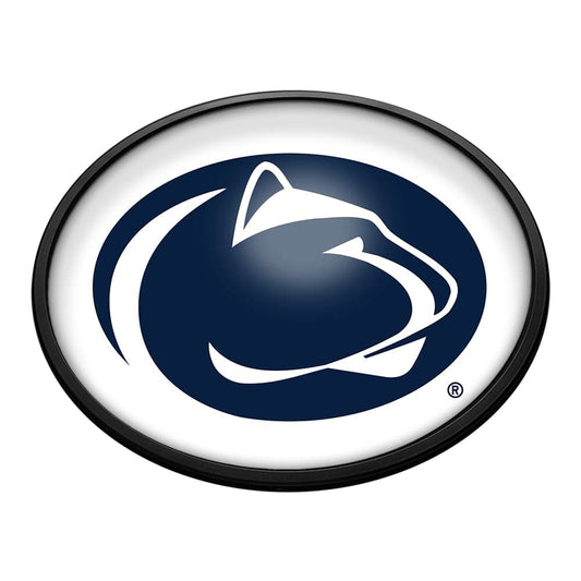 Penn State Nittany Lions: Lion - Oval Slimline Lighted Wall Sign - The Fan-Brand