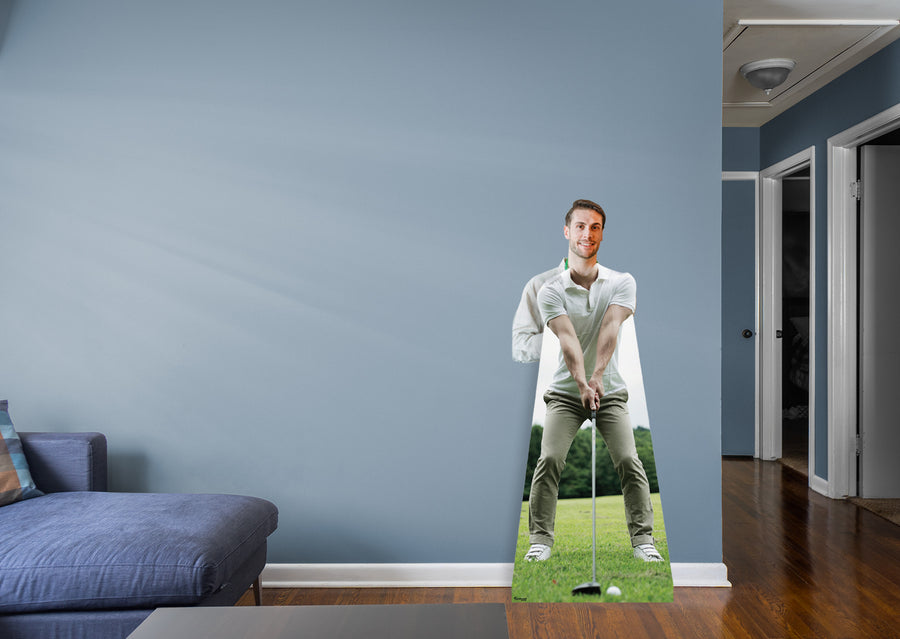Sports: Golf Stand In Life-Size Foam Core Cutout - Stand Out