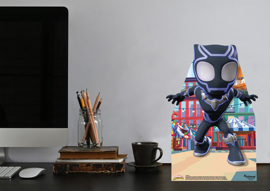 Spidey and his Amazing Friends: Black Panther Mini Cardstock Cutout - Officially Licensed Marvel Stand Out