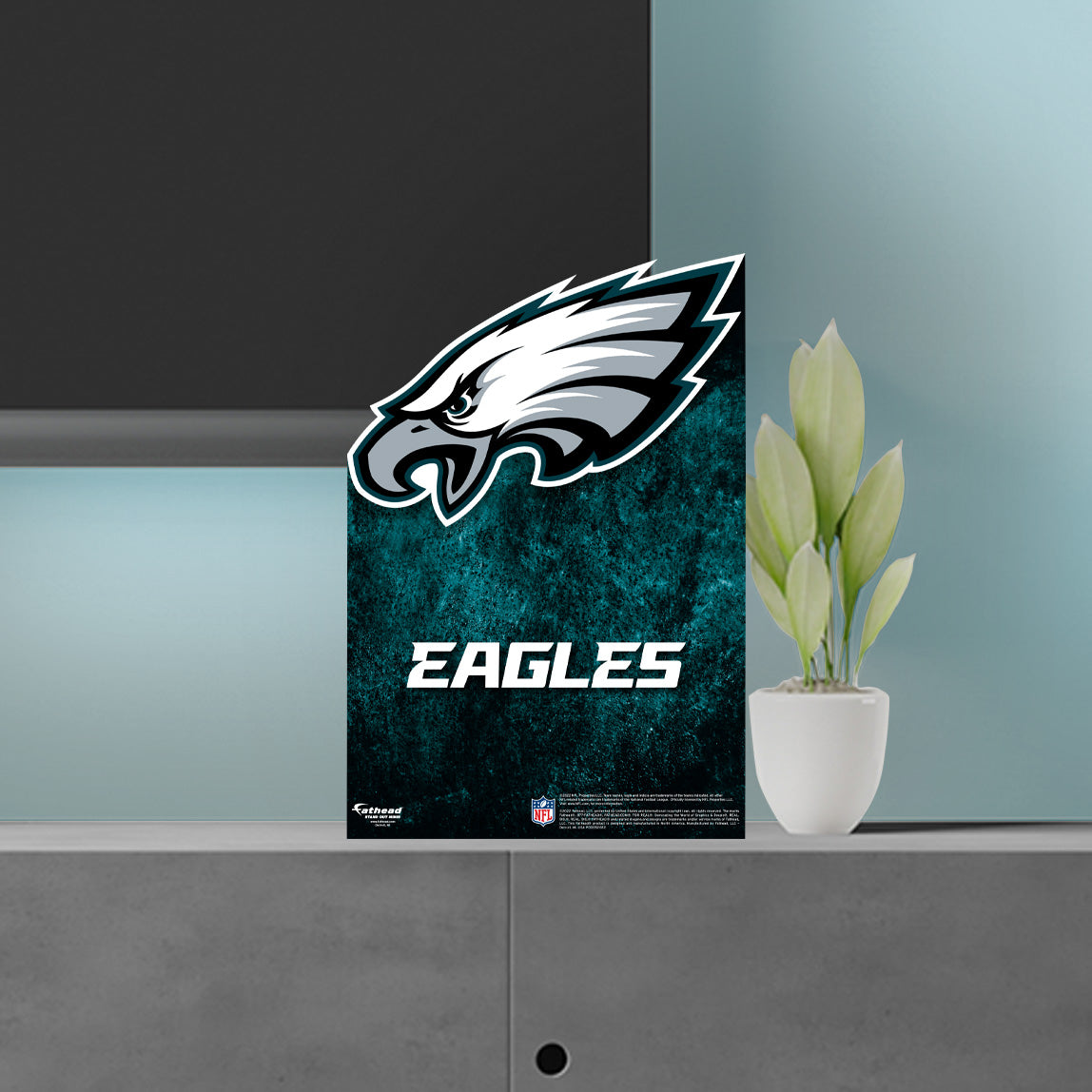 Philadelphia Eagles:  2022 Logo  Mini   Cardstock Cutout  - Officially Licensed NFL    Stand Out