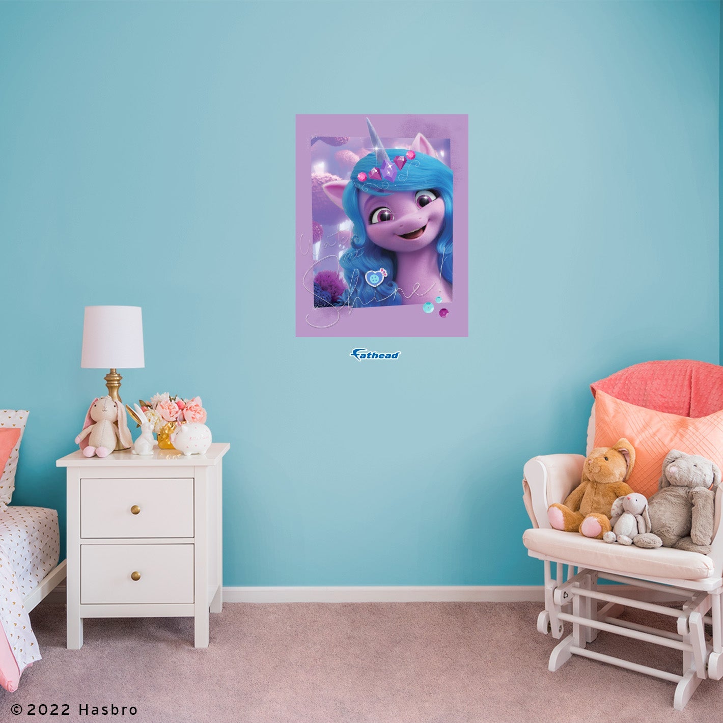 My Little Pony Movie 2: Watch Me Shine Poster - Officially Licensed Hasbro Removable Adhesive Decal