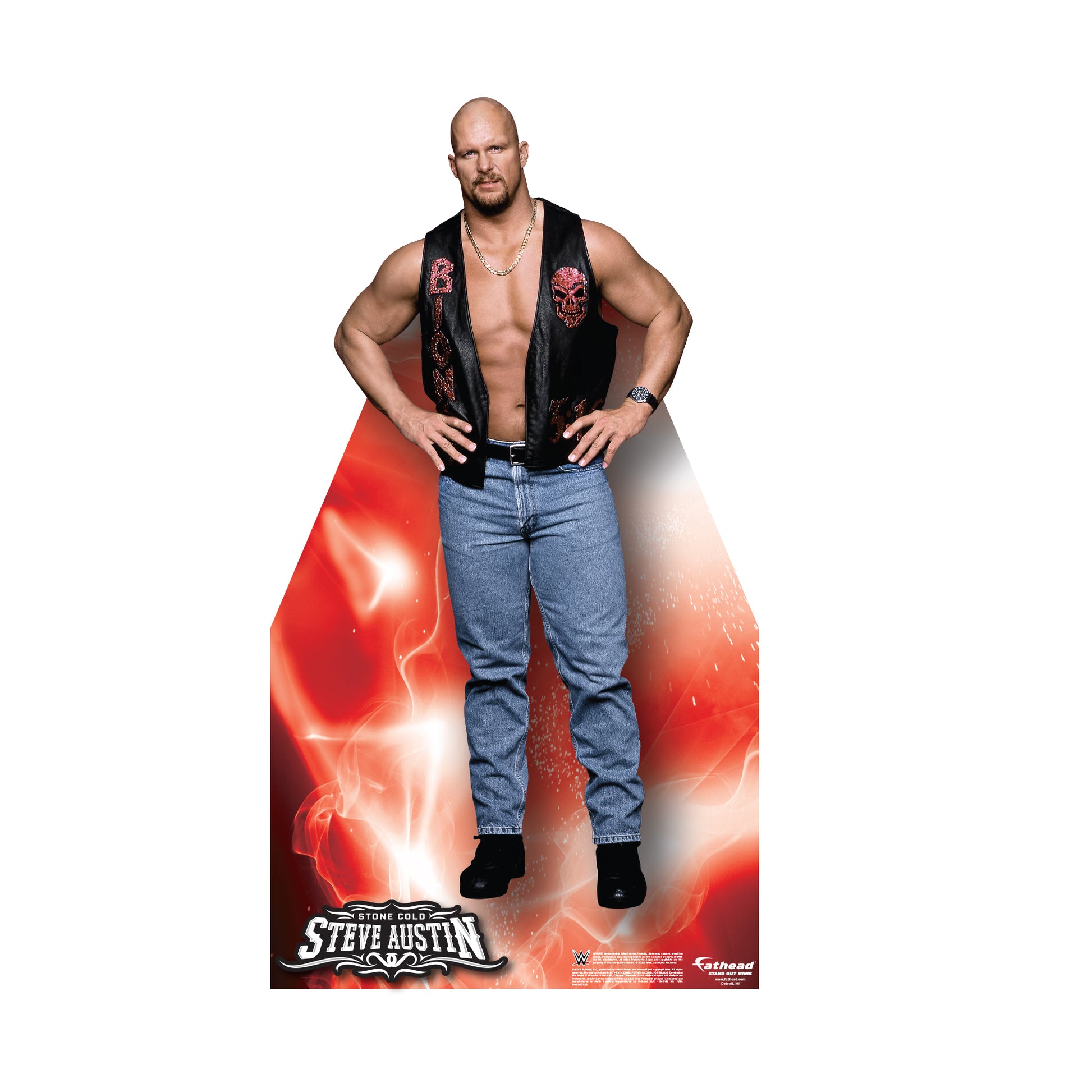 The Rock Foam Core Cutout - Officially Licensed WWE Big Head – Fathead