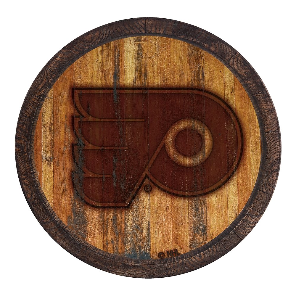 Philadelphia Flyers: Branded "Faux" Barrel Top Sign - The Fan-Brand