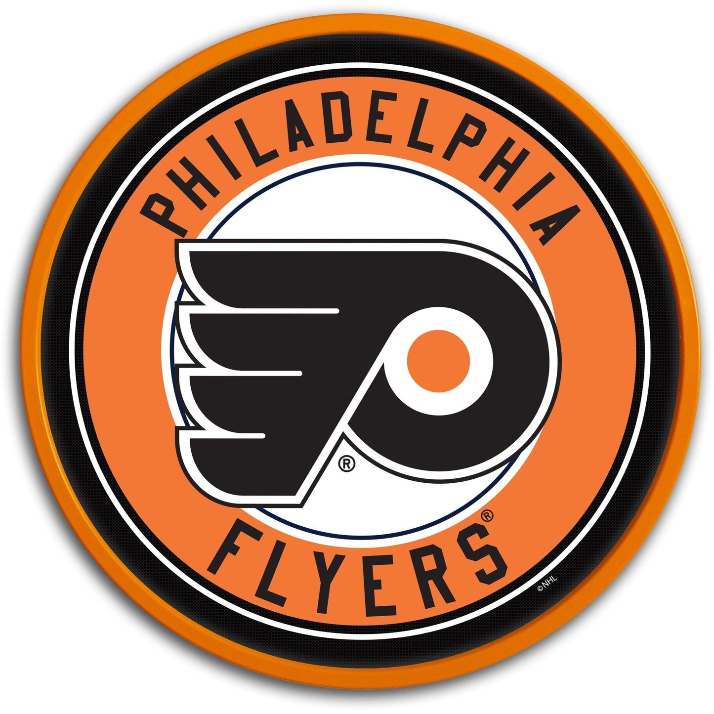 Philadelphia Flyers: Modern Disc Wall Sign - The Fan-Brand