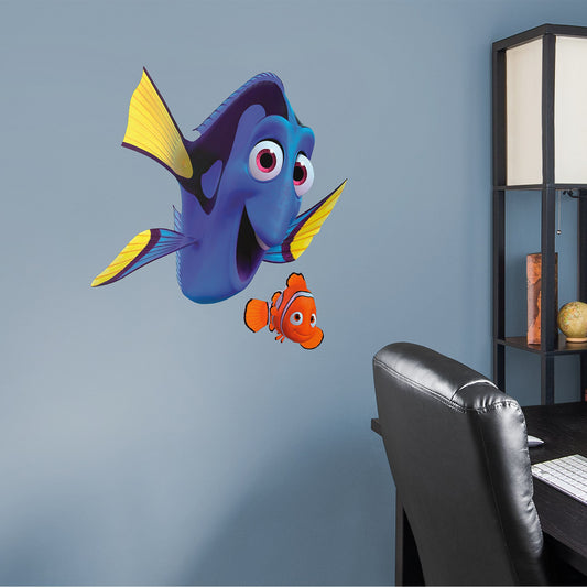 Nemo and Dory: Finding Dory - Officially Licensed Disney/PIXAR Removable Wall Decals