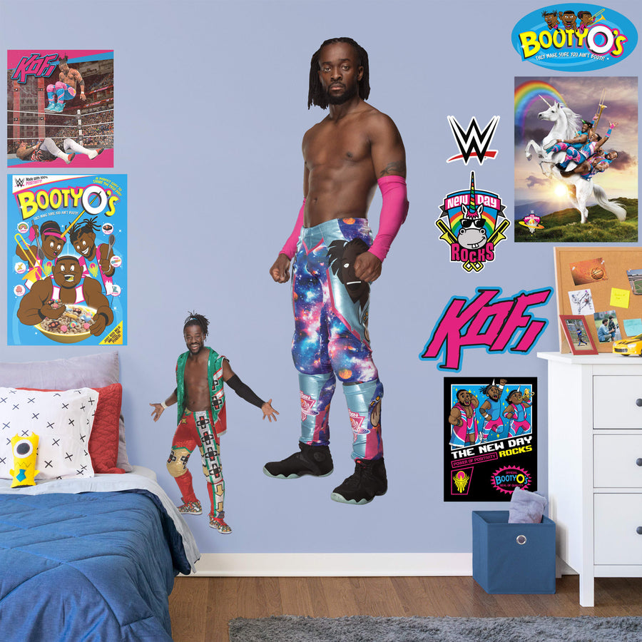 Life-Size Superstar + 2 Decals (24"W x 78"H)