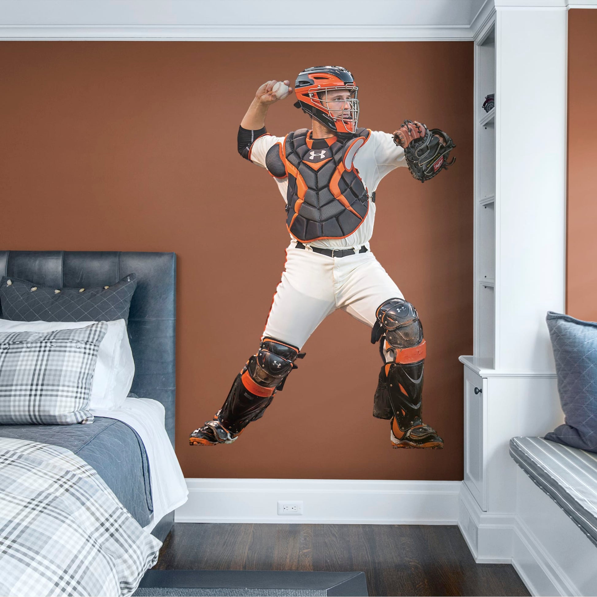 Buster Posey Art Print by Elsa - MLB Photo Store