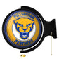 Pitt Panthers: Mascot - Original Round Rotating Lighted Wall Sign - The Fan-Brand