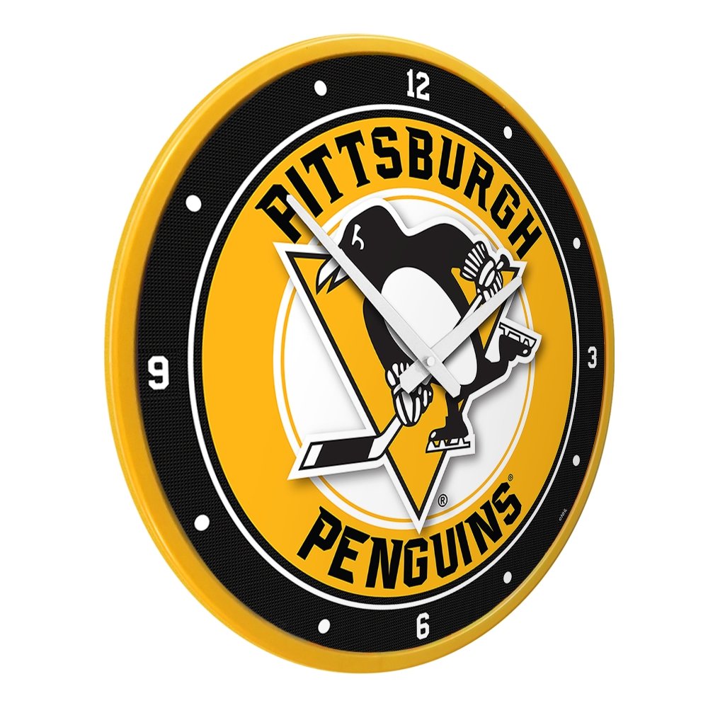 Pittsburgh Penguins: Modern Disc Wall Clock - The Fan-Brand