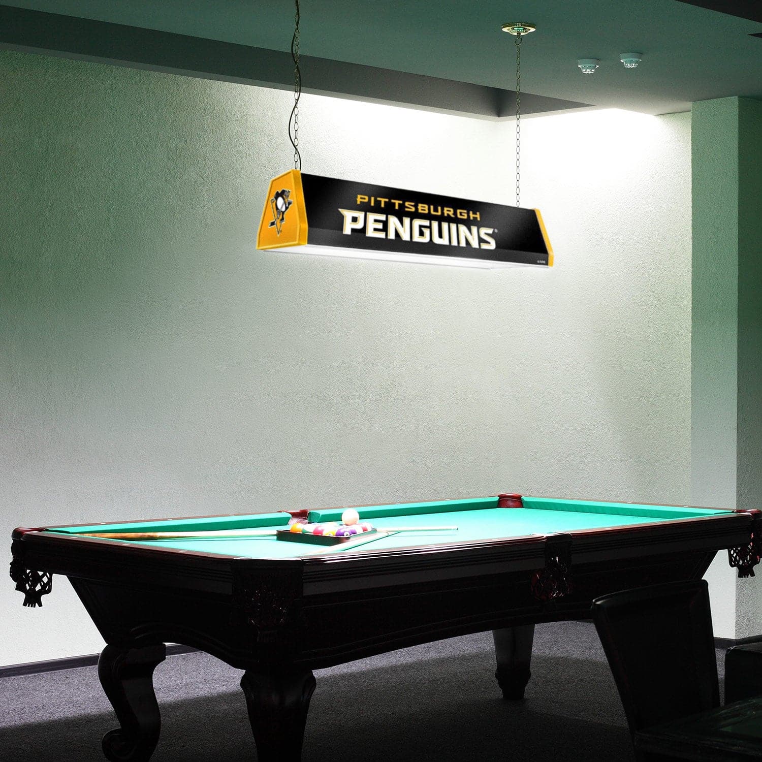 Pittsburgh Penguins: Standard Pool Table Light - The Fan-Brand