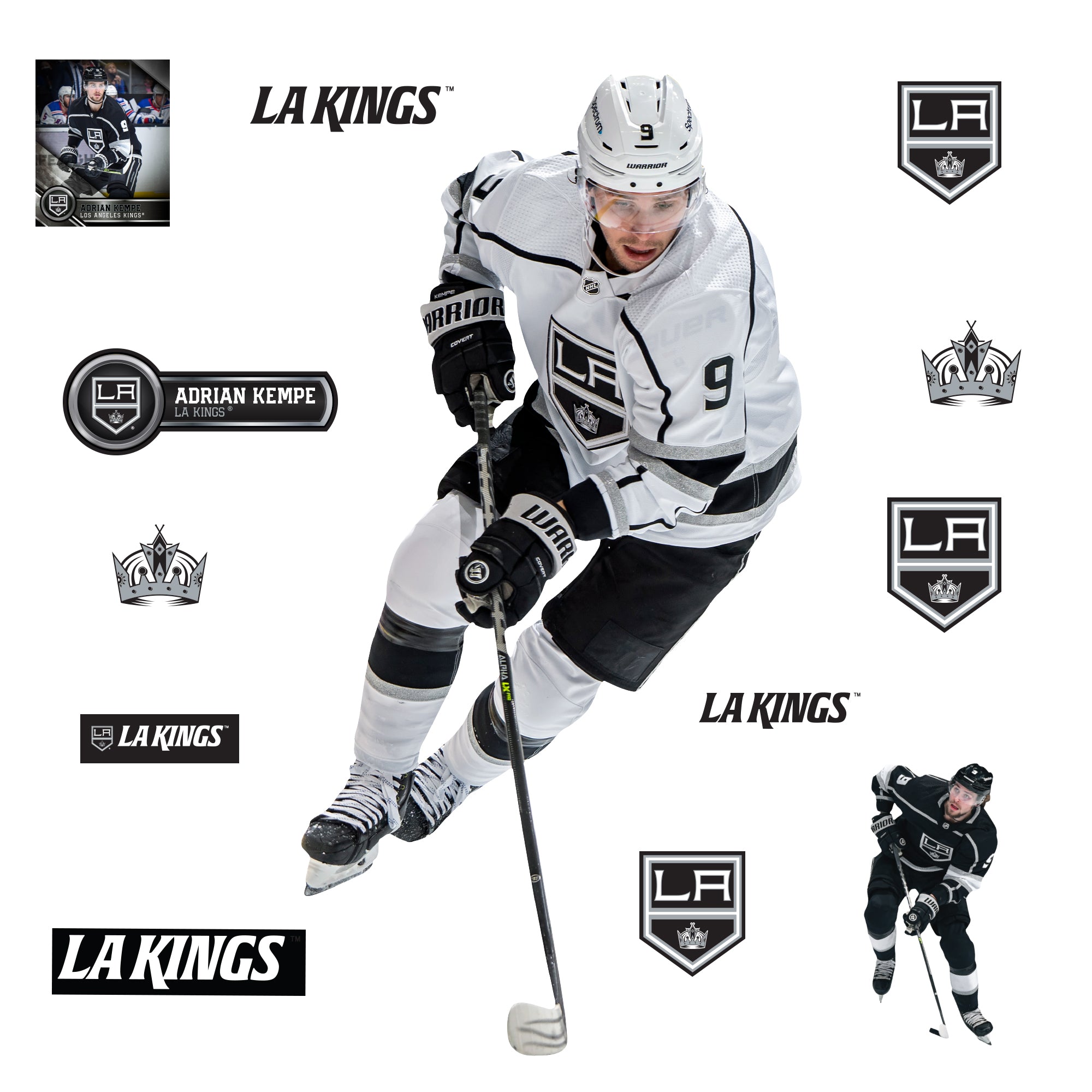 NHL buy Los Angeles Kings Fathead Classic LA Kings