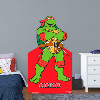 Teenage Mutant Ninja Turtles: Raphael Life-Size   Foam Core Cutout  - Officially Licensed Nickelodeon    Stand Out
