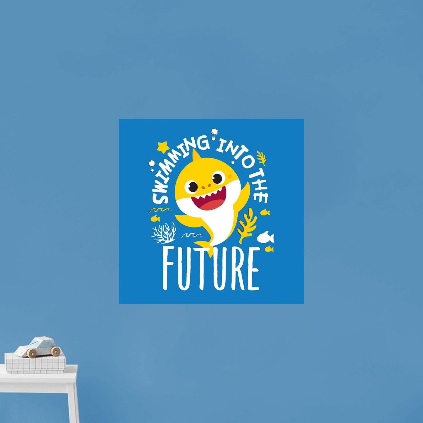 Baby Shark: Future Poster - Officially Licensed Nickelodeon Removable Adhesive Decal