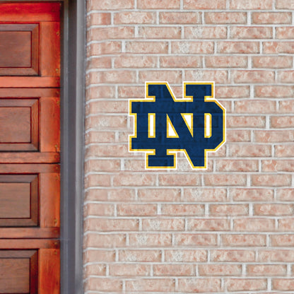 Notre Dame Fighting Irish:   ND Outdoor Logo        - Officially Licensed NCAA    Outdoor Graphic
