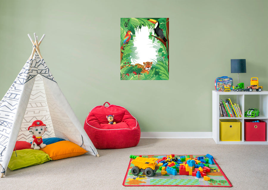 Jungle:  Tiger Dry Erase        -   Removable Wall   Adhesive Decal