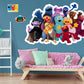 Group TWO        - Officially Licensed Sesame Street Removable     Adhesive Decal