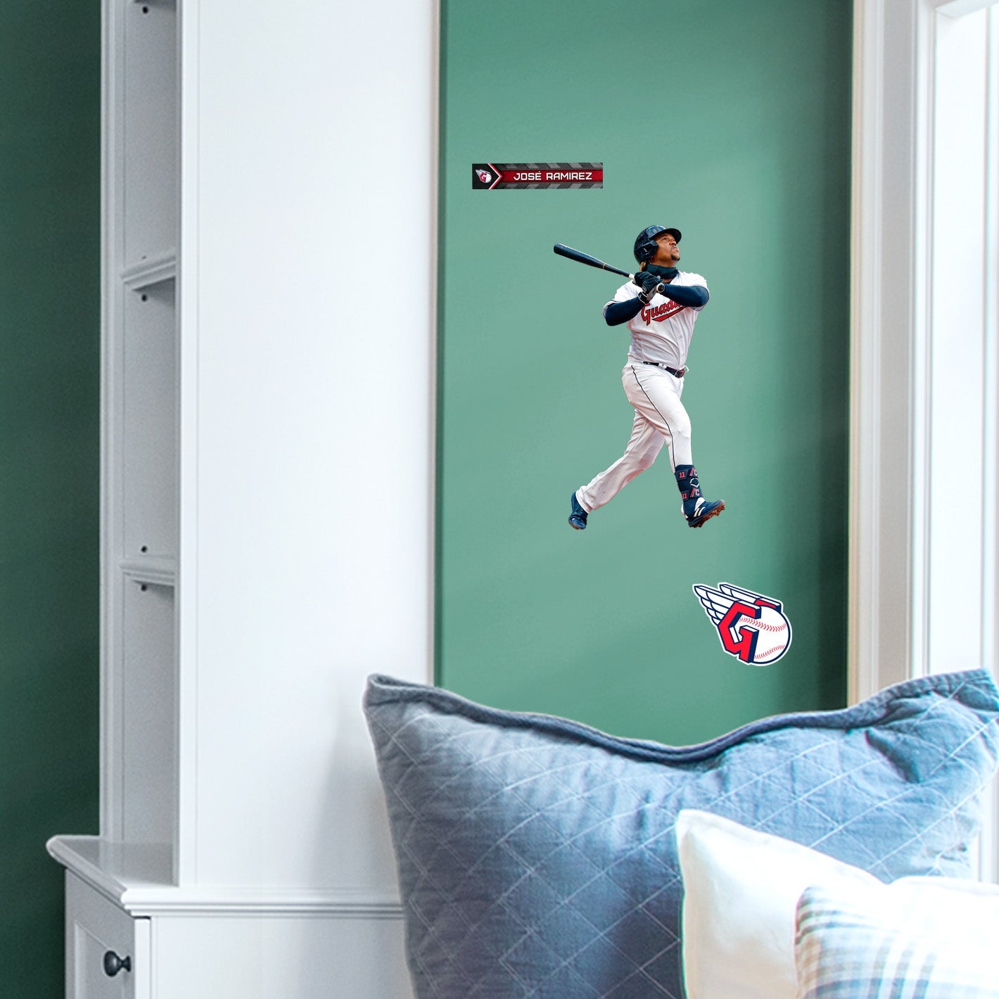 José Ramírez - Life-Size Stand Out - Official MLB - Cleveland Guardian Foam Core Cutout José Ramírez - Life-Size Stand Out - Official MLB - Cleveland Guardian Foam Core Cutout
