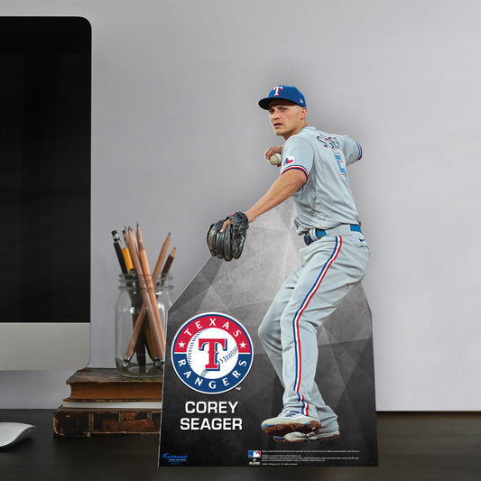 Texas Rangers: Corey Seager 2022  Mini   Cardstock Cutout  - Officially Licensed MLB    Stand Out