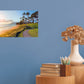 Popular Landmarks: Hawaii Realistic Poster - Removable Adhesive Decal