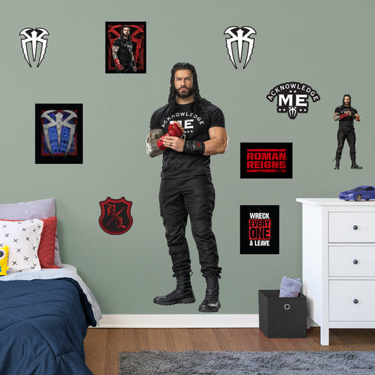 Roman Reigns         - Officially Licensed WWE Removable     Adhesive Decal