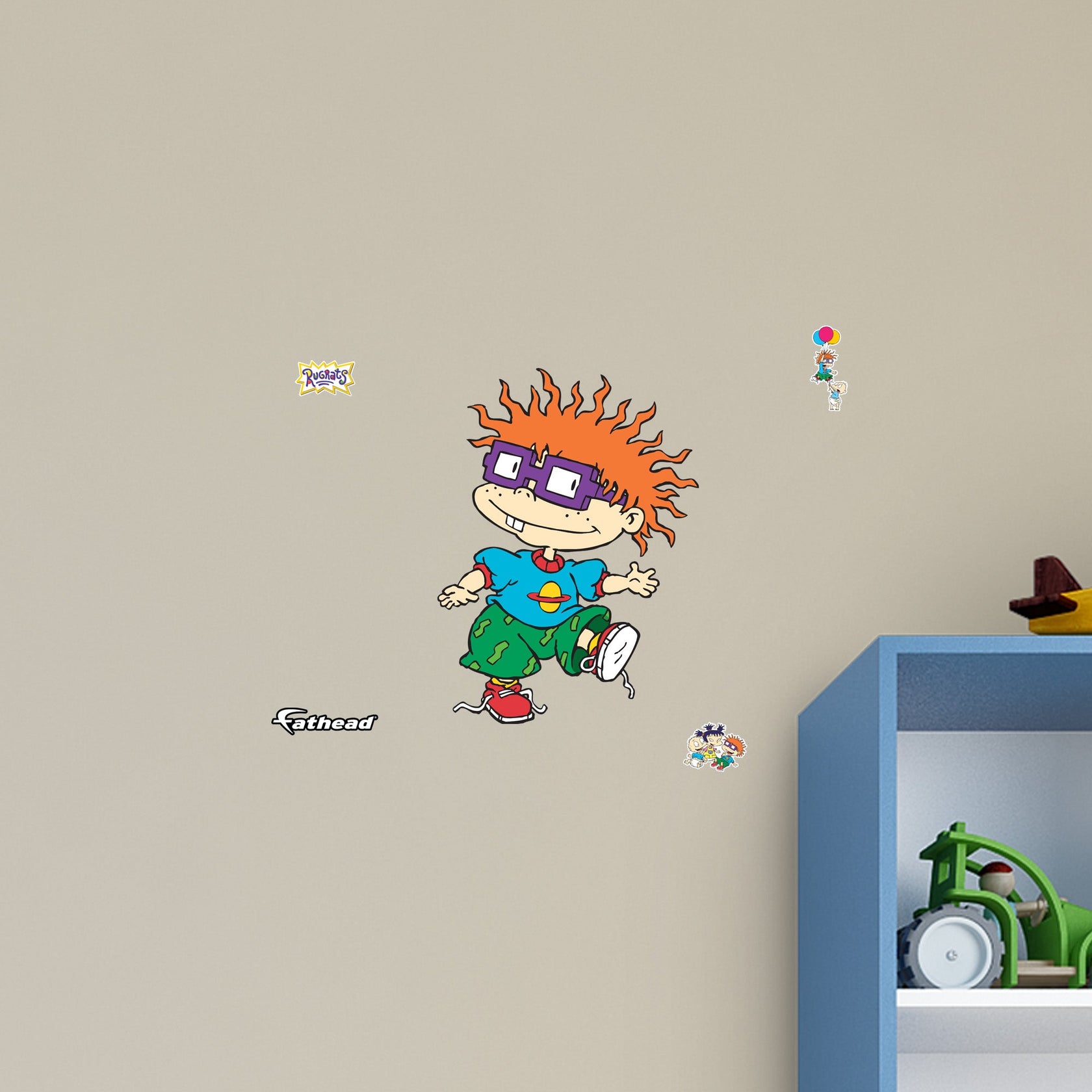 Rugrats Chuckie Finster Realbigs Officially Licensed Nickelodeon Re Fathead 