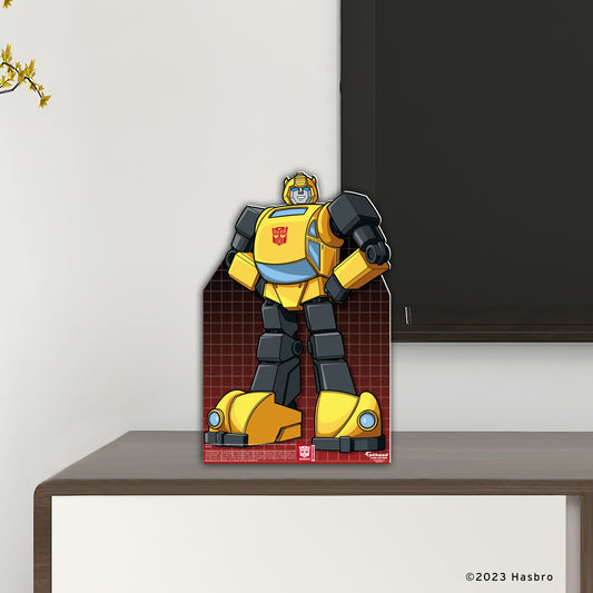 Transformers Classic: Bumblebee Mini   Cardstock Cutout  - Officially Licensed Hasbro    Stand Out