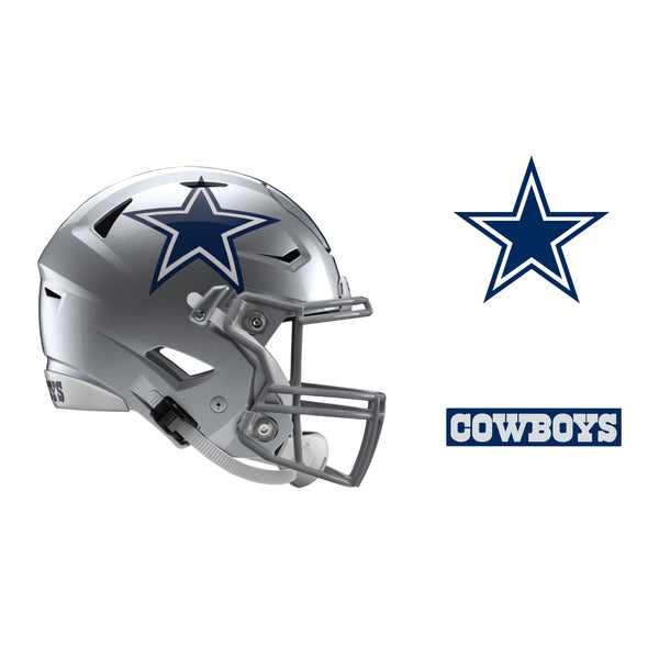 Fathead Dallas Cowboys: 2022 Skull Cutout - NFL Big Head 23W x 33