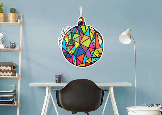 Dream Big Art:  Christmas Time Icon        - Officially Licensed Juan de Lascurain Removable     Adhesive Decal