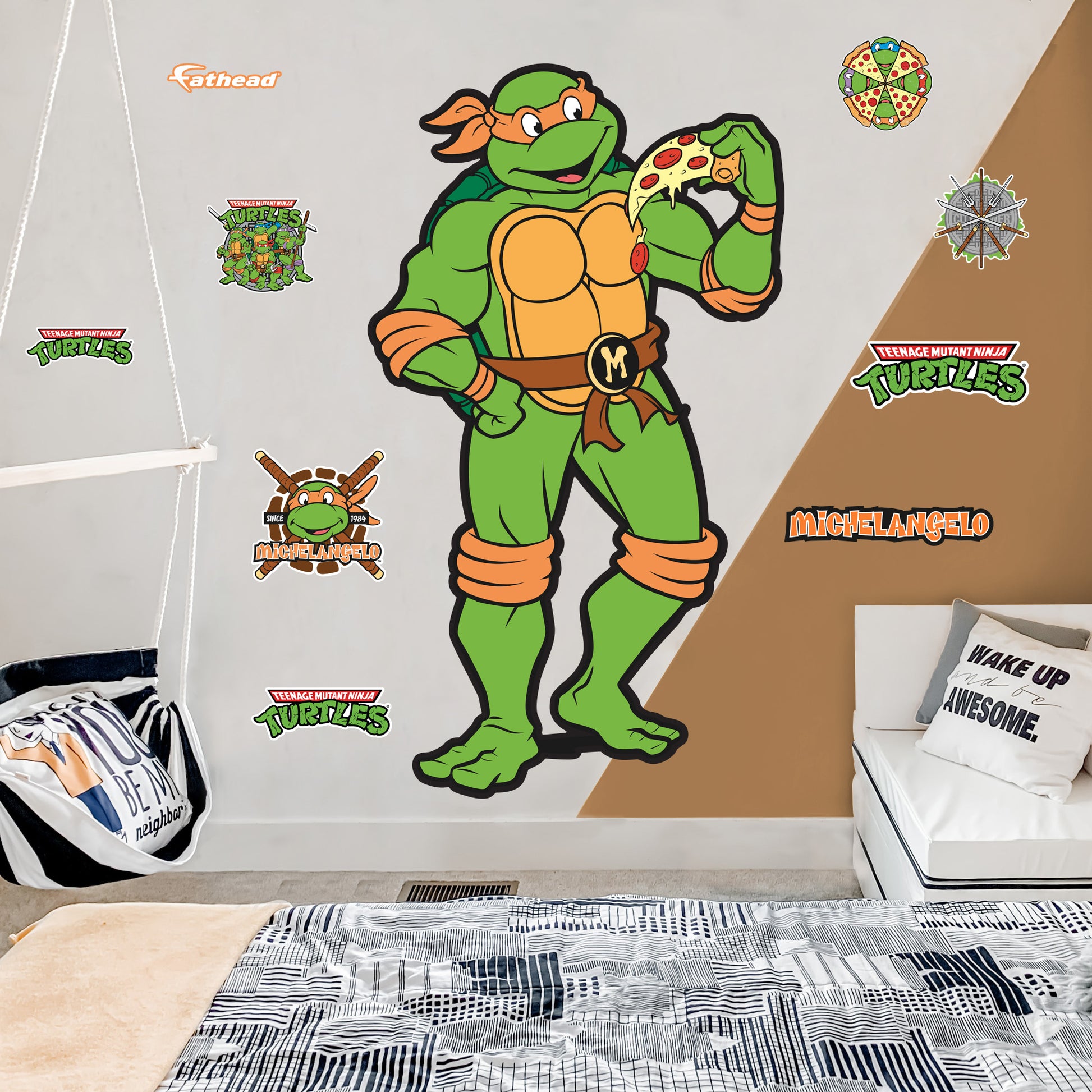 Life-Size Character +9 Decals  (44"W x 78"H) 