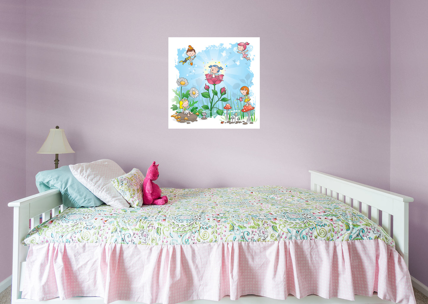 Nursery:  Morning Mural        -   Removable Wall   Adhesive Decal