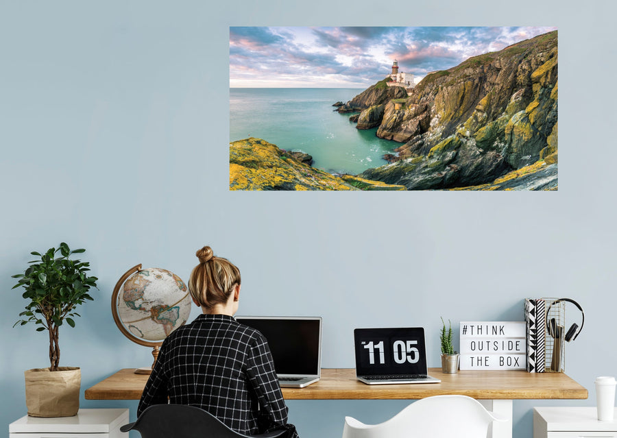 Popular Landmarks: Ireland Realistic Poster - Removable Adhesive Decal