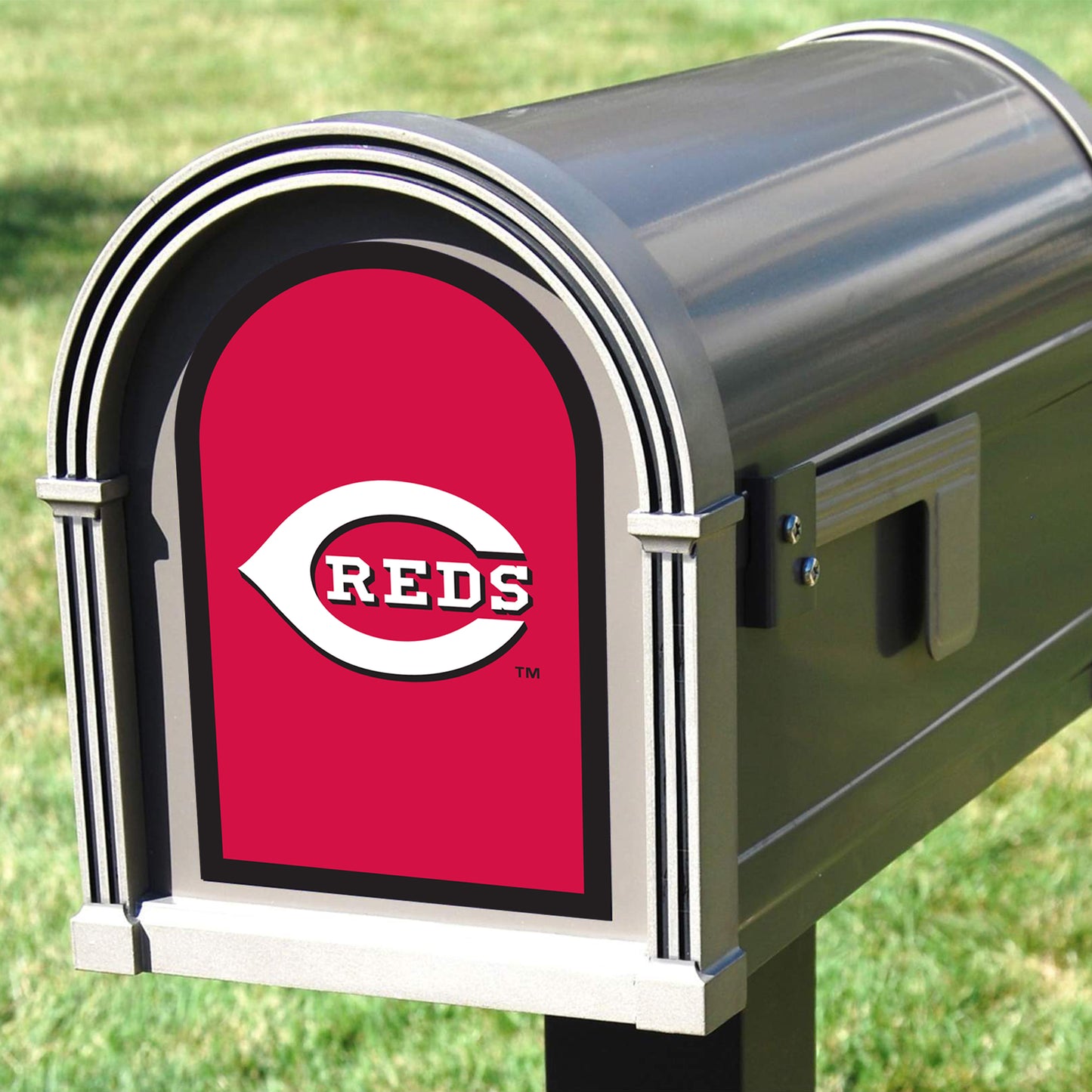 Cincinnati Reds:  Mailbox Logo        - Officially Licensed MLB    Outdoor Graphic