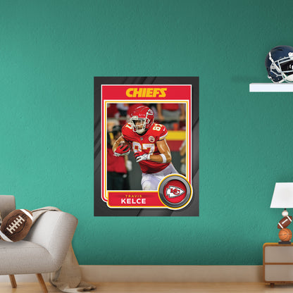 Travis Kelce Kansas City Chiefs 35 x 43 Framed Jersey / 2xSuper